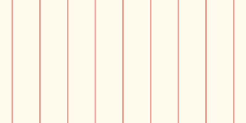 #fffaee, #eba393 vertical lines, five pixels wide, eighty-five pixels apart