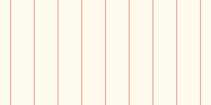 #fffaee, #eba393 vertical lines, four pixels wide, eighty-six pixels apart