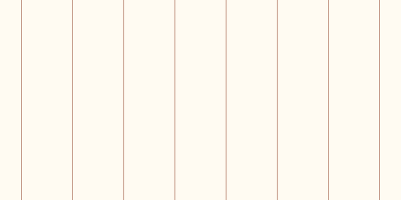 #fffaee (75%), #caa393 vertical lines, two pixels wide, one hundred pixels apart