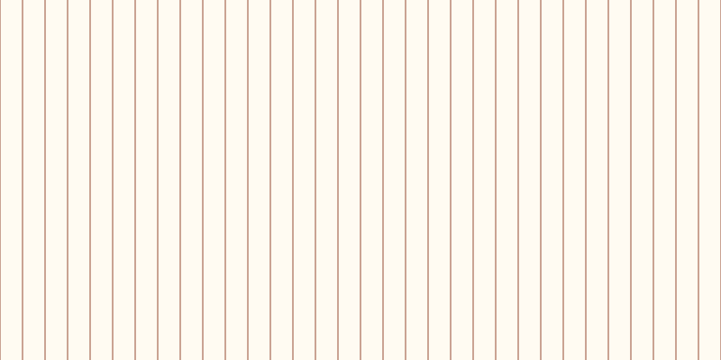 #fffaee (75%), #caa393 vertical lines, two pixels wide, twenty-three pixels apart
