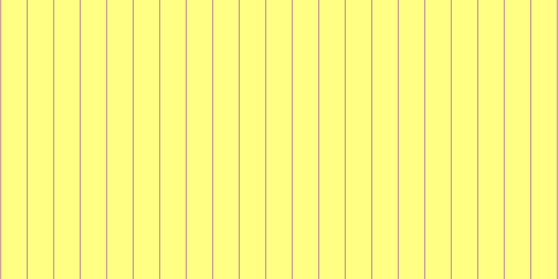 #ffff5c (75%), #caa393 vertical lines, two pixels wide, thirty-six pixels apart