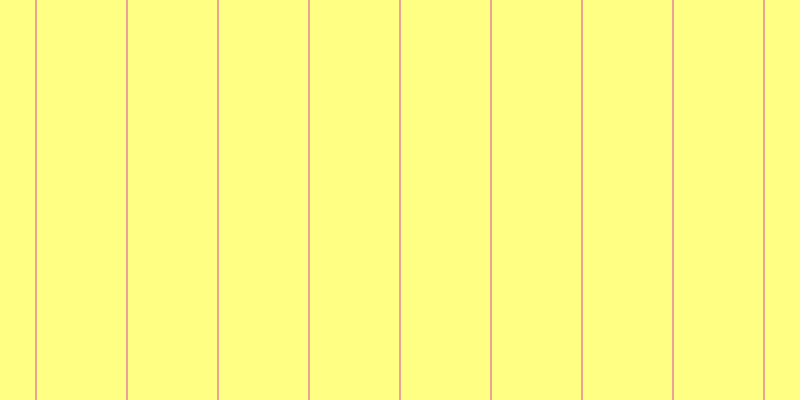 #ffff5c (75%), #eba393 vertical lines, two pixels wide, eighty-nine pixels apart