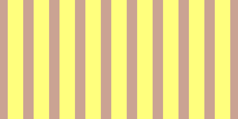 #ffff7d, #caa393 vertical lines, thirty-five pixels wide, fifty-two pixels apart