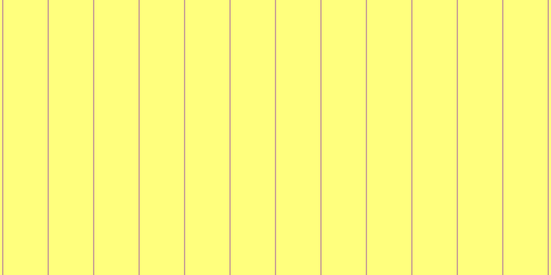 #ffff7d, #caa393 vertical lines, two pixels wide, sixty-four pixels apart