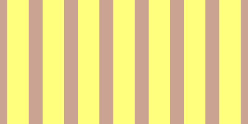 #ffff7d, #caa393 vertical lines, forty-five pixels wide, sixty-nine pixels apart