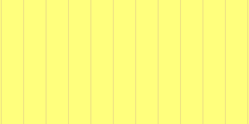 #ffff7d, #caa393 vertical lines, one pixels wide, seventy-one pixels apart