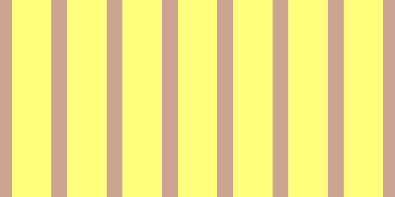 #ffff7d, #caa393 vertical lines, thirty-two pixels wide, eighty pixels apart