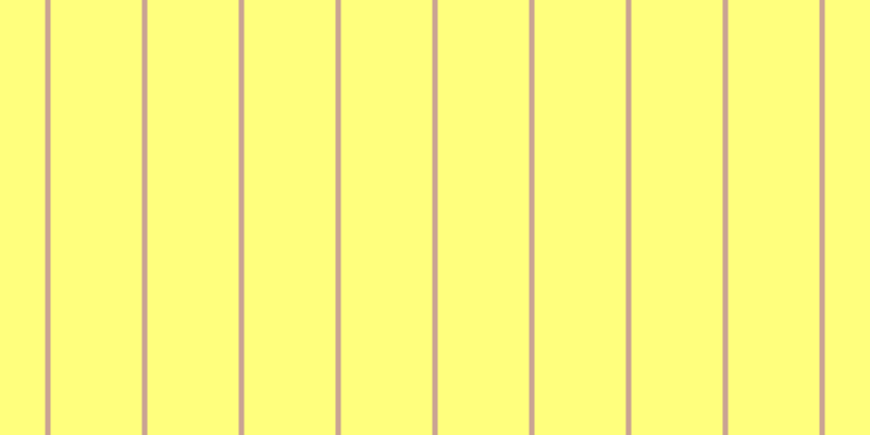 #ffff7d, #caa393 vertical lines, five pixels wide, eighty-four pixels apart
