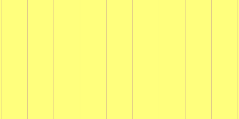 #ffff7d, #caa393 vertical lines, one pixels wide, eighty-seven pixels apart