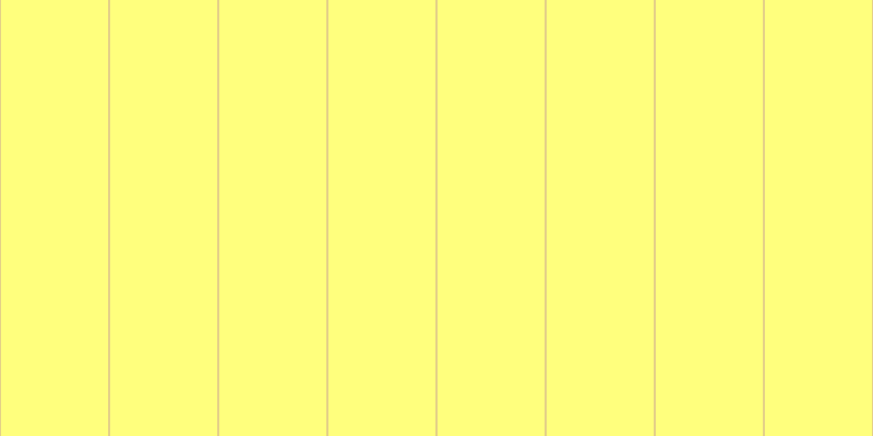#ffff7d, #caa393 vertical lines, one pixels wide, ninety-nine pixels apart