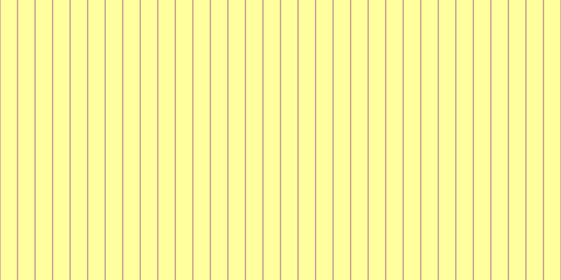 #ffff7d (75%), #caa393 vertical lines, two pixels wide, twenty-three pixels apart