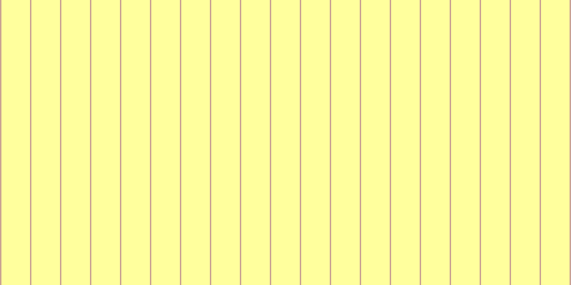 #ffff7d (75%), #caa393 vertical lines, two pixels wide, forty pixels apart