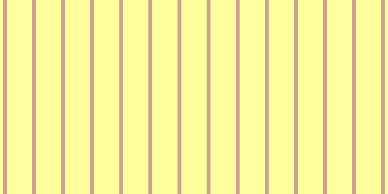 #ffff7d (75%), #caa393 vertical lines, eight pixels wide, fifty-two pixels apart