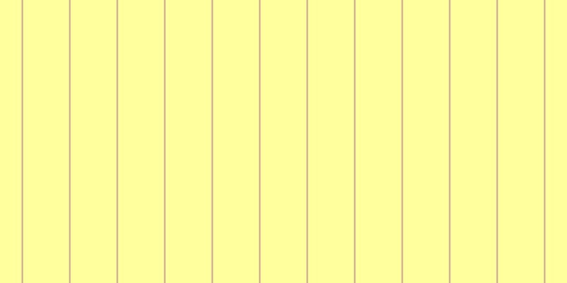 #ffff7d (75%), #caa393 vertical lines, two pixels wide, sixty-five pixels apart