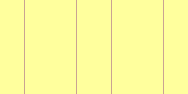 #ffff7d (75%), #caa393 vertical lines, two pixels wide, seventy-two pixels apart