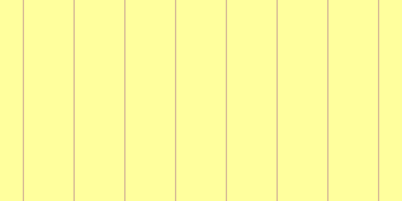 #ffff7d (75%), #caa393 vertical lines, two pixels wide, ninety-nine pixels apart