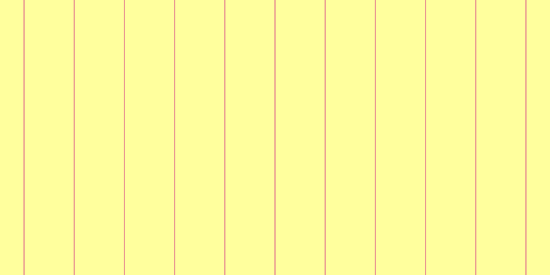 #ffff7d (75%), #eba393 vertical lines, two pixels wide, seventy-one pixels apart