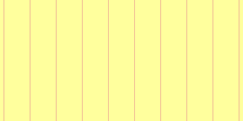 #ffff7d (75%), #eba393 vertical lines, two pixels wide, eighty-four pixels apart
