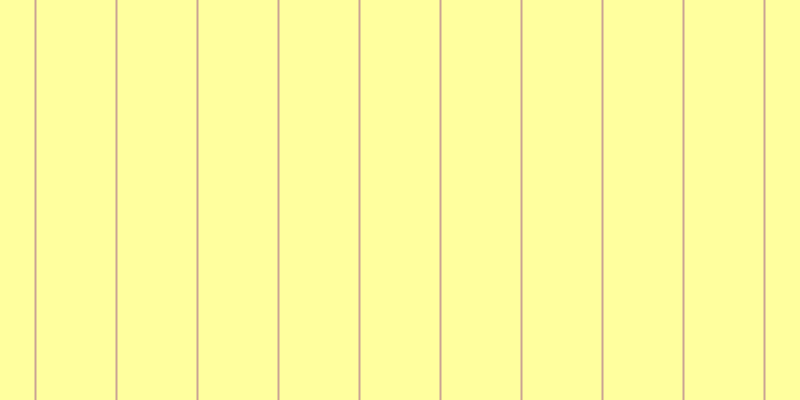 #ffff9e, #caa393 vertical lines, two pixels wide, seventy-nine pixels apart