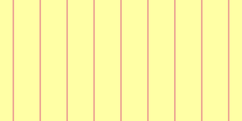 #ffffa5, #eba393 vertical lines, five pixels wide, eighty-four pixels apart