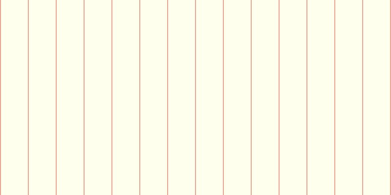 #ffffbd (25%), #eba393 vertical lines, two pixels wide, fifty-five pixels apart