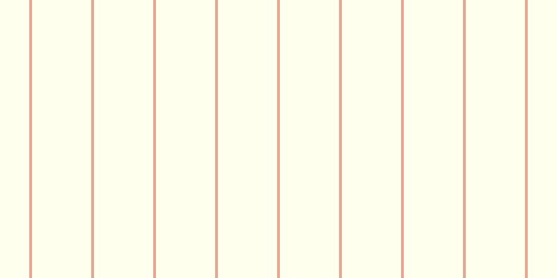 #ffffbd (25%), #eba393 vertical lines, four pixels wide, eighty-five pixels apart