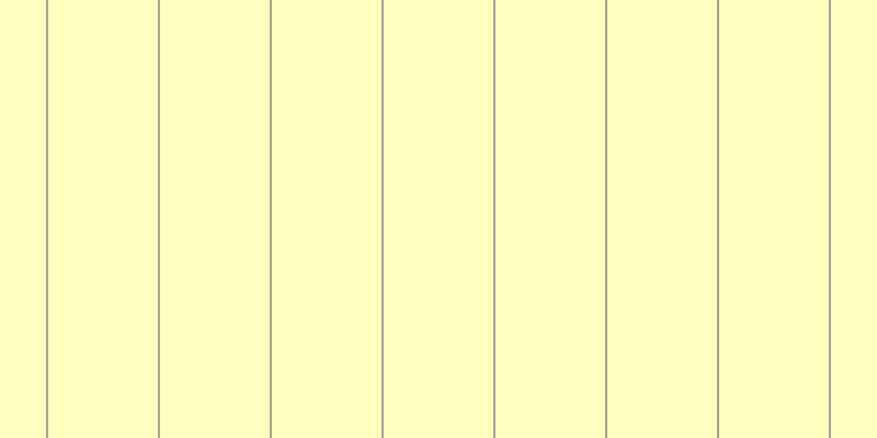 #ffffbf, #a9a393 vertical lines, two pixels wide, one hundred pixels apart