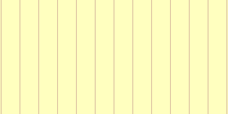 #ffffbf, #caa393 vertical lines, two pixels wide, sixty-four pixels apart