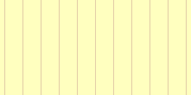 #ffffbf, #caa393 vertical lines, two pixels wide, seventy-four pixels apart