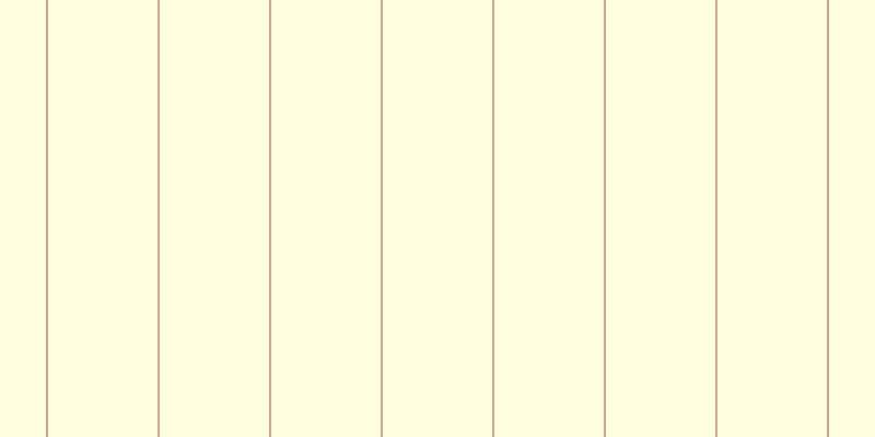#ffffbf (50%), #caa393 vertical lines, two pixels wide, one hundred pixels apart