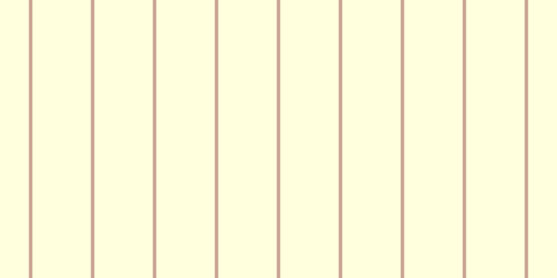 #ffffbf (50%), #caa393 vertical lines, five pixels wide, eighty-four pixels apart