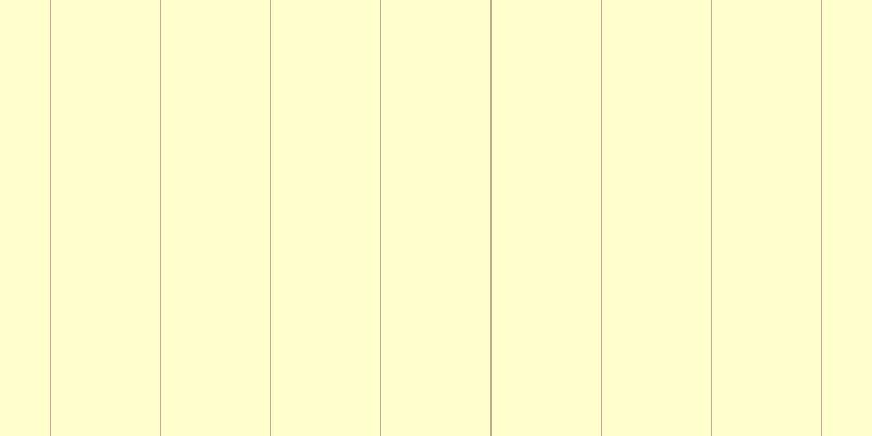 #ffffbf (75%), #caa393 vertical lines, one pixels wide, one hundred pixels apart