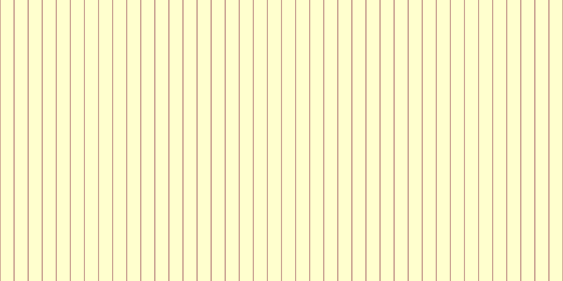 #ffffbf (75%), #caa393 vertical lines, two pixels wide, eighteen pixels apart