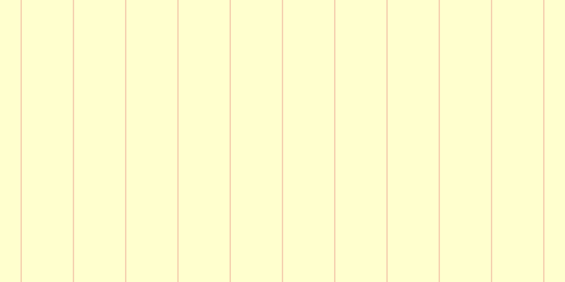 #ffffbf (75%), #eba393 vertical lines, one pixels wide, seventy-three pixels apart