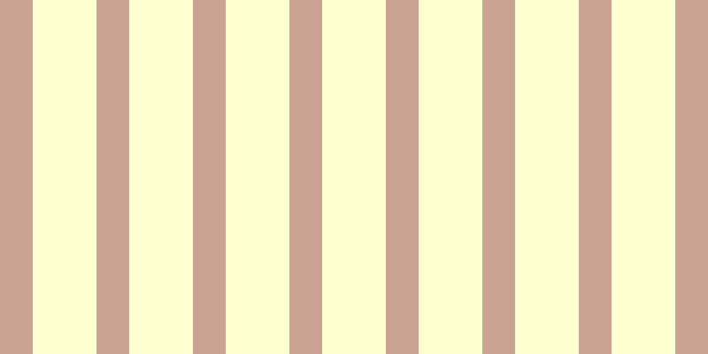 #ffffcf, #caa393 vertical lines, thirty-seven pixels wide, seventy-two pixels apart