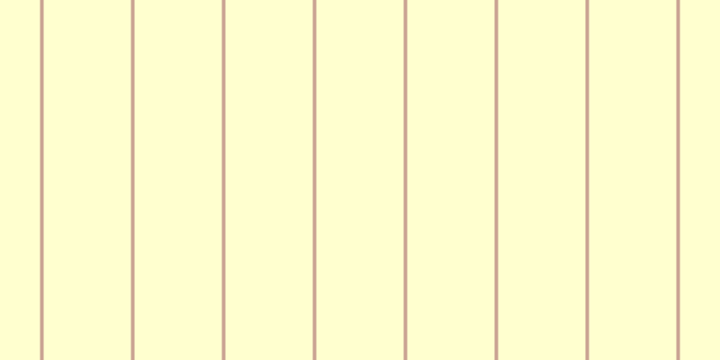 #ffffcf, #caa393 vertical lines, four pixels wide, ninety-seven pixels apart