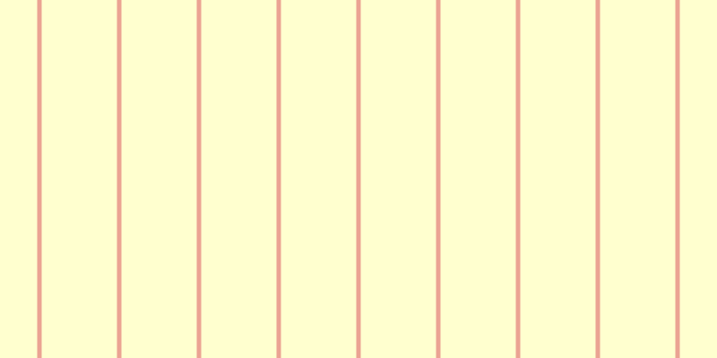 #ffffcf, #eba393 vertical lines, five pixels wide, eighty-four pixels apart