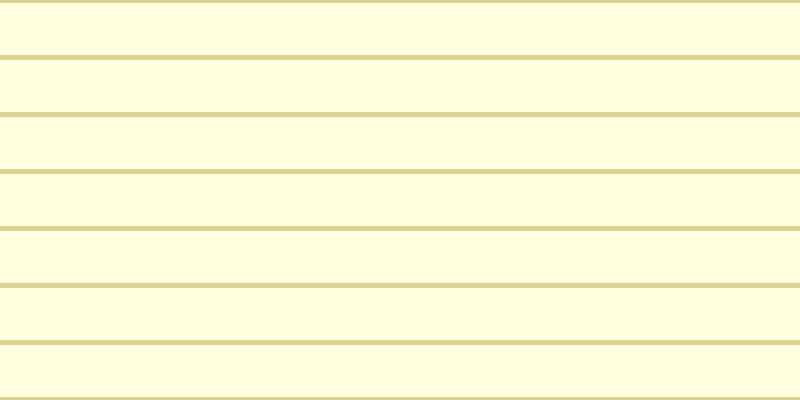 #ffffde, #dbd393 horizontal lines, five pixels wide, fifty-two pixels apart