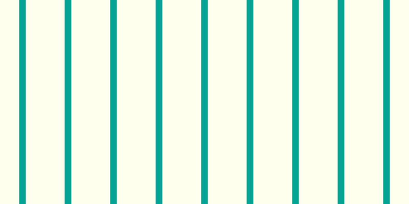 Light yellow (50%), #04a393 vertical lines, thirteen pixels wide, seventy-six pixels apart