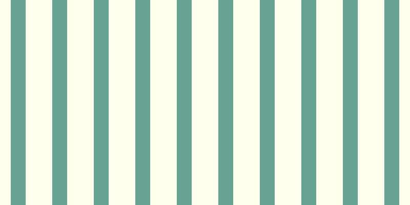 Light yellow (50%), #67a393 vertical lines, twenty-nine pixels wide, fifty-two pixels apart