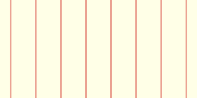 #ffffe7, #eba393 vertical lines, seven pixels wide, ninety-five pixels apart