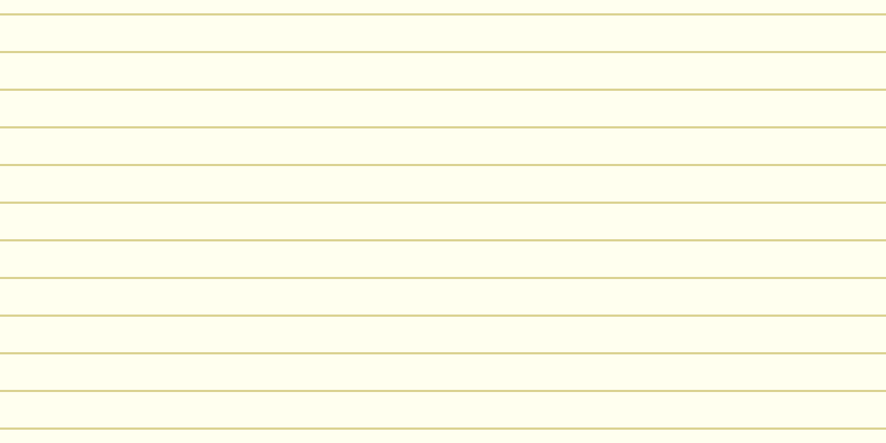 #ffffef, #dbd393 horizontal lines, two pixels wide, thirty-two pixels apart