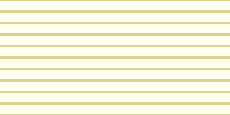 #ffffef, #dbd393 horizontal lines, eight pixels wide, thirty-two pixels apart