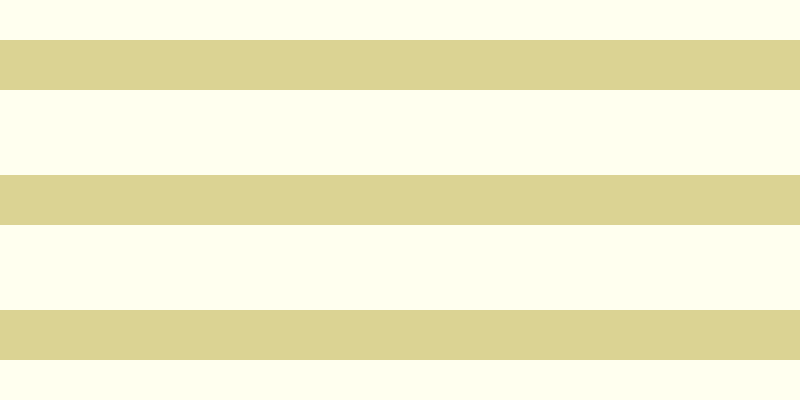 #ffffef, #dbd393 horizontal lines, fifty pixels wide, eighty-five pixels apart