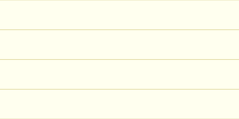 #ffffef, #dbd393 horizontal lines, two pixels wide, ninety-eight pixels apart