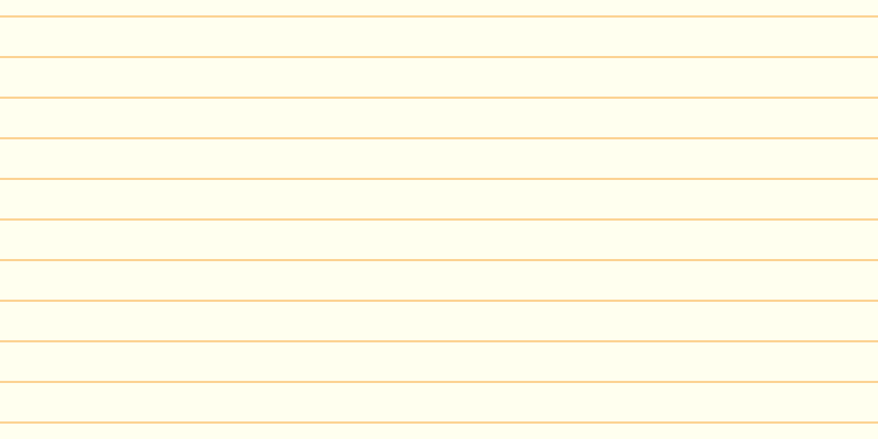 #ffffef, #fcd393 horizontal lines, two pixels wide, thirty-five pixels apart