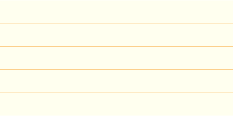 #ffffef, #fcd393 horizontal lines, two pixels wide, seventy-eight pixels apart