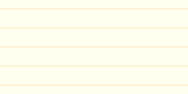 #ffffef, #fcd393 horizontal lines, two pixels wide, seventy-nine pixels apart