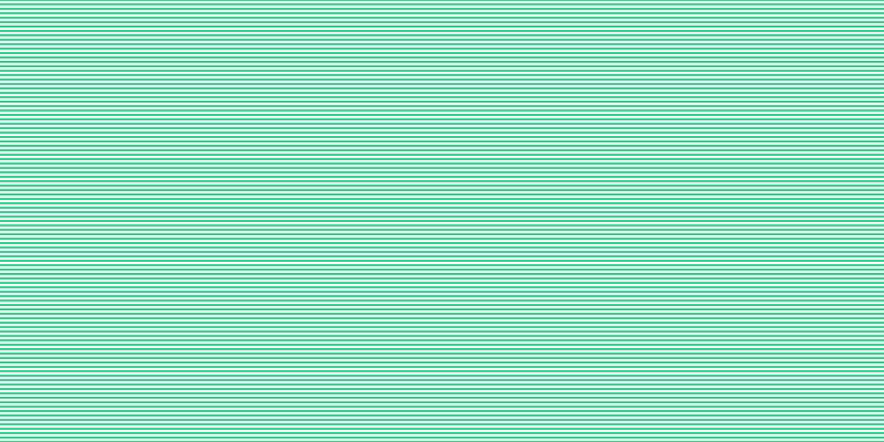 Ivory (50%), #36d393 horizontal lines, two pixels wide, two pixels apart