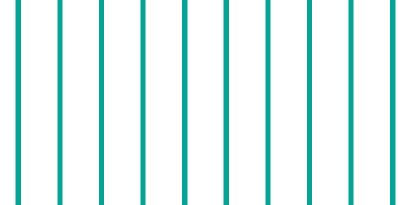 White, #04a393 vertical lines, ten pixels wide, seventy-one pixels apart